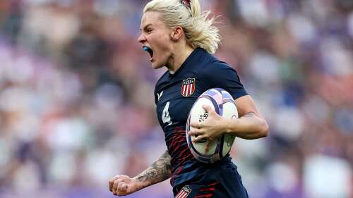 Image for 10 best photos of U.S. women's rugby at the 2024 Olympics