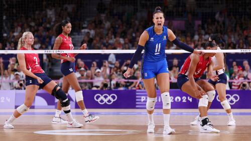 Image for Italy too much for Team USA, rolls to first women's volleyball gold