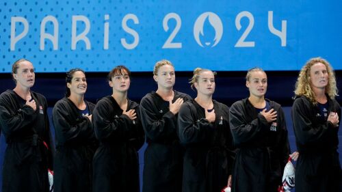 Image for 'It's all about the journey': U.S. women's water polo team not deterred by leaving Paris empty-handed