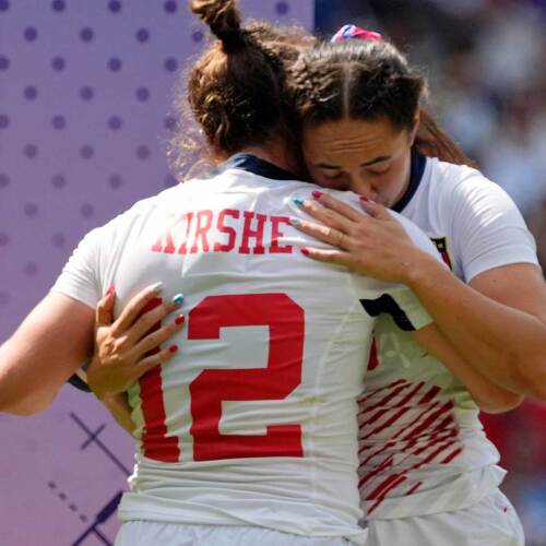 Image for Americans shock Australia for the bronze medal in women's rugby