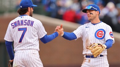 Chicago Cubs Dansby Swanson Nico Hoerner