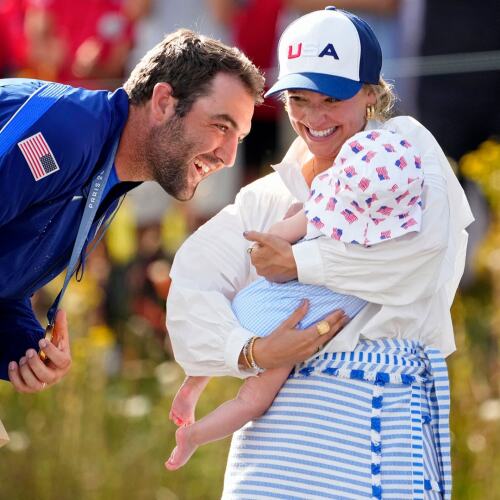 Image for Emotional Scottie Scheffler leaves Olympics with both gratitude and gold